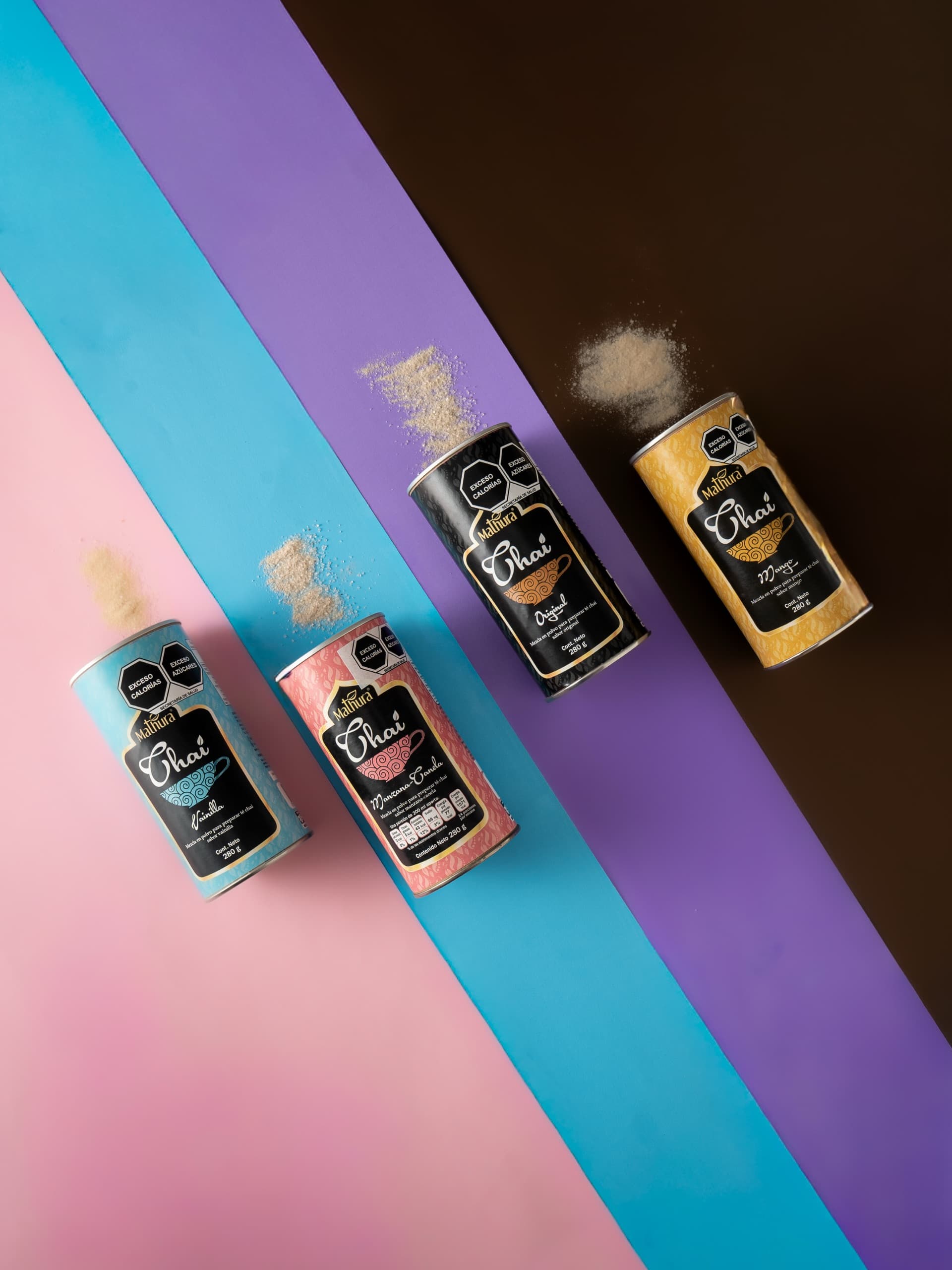 Productos Mathura - Línea completa de chai