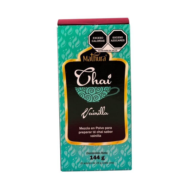 Chai Vainilla - Nada como la suavidad y atractivo aroma de la vainilla. Ideal frío o caliente